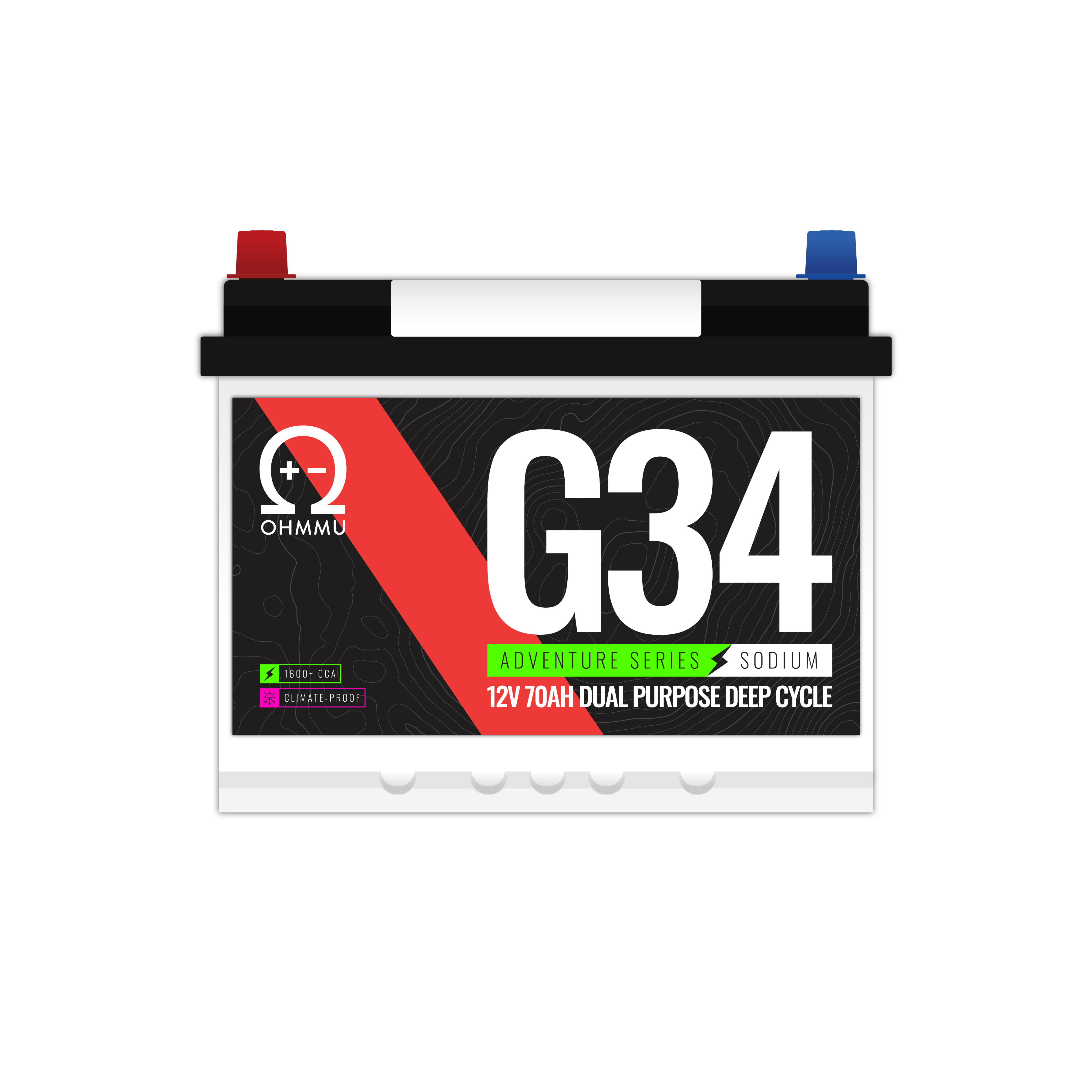 Group 34 - 70Ah Sodium 12V Battery